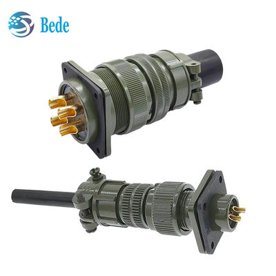 Conectores Circulares de Serviço Pesado, Receptáculo de Montagem em Caixa Padrão MIL-C-5015 MS-3102