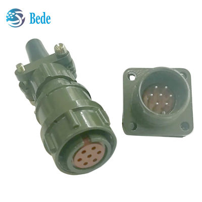 Série 2PM Conector Militar Circular Tipo Russo IP68 Impermeável