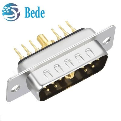 11W1 Combinação D Subconectores masculino / feminino misturado sinal de alta corrente e coaxial