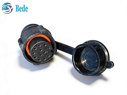 Conector Circular Padrão IMC26-2212X Deutsch 12 Pinos IP67 Plugue de Cabo