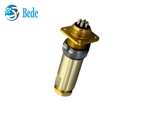 Conector Circular Série PC Conectores 4-50 Pinos IP68 à Prova d'Água para Equipamentos Industriais