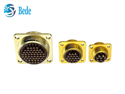 Conector Circular Série PC Conectores 4-50 Pinos IP68 à Prova d'Água para Equipamentos Industriais