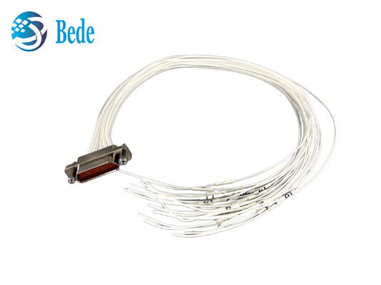 J30J‐25ZKP-30 25Pin Micro-D Connector com 30 cm de cabo soldado J30J-25TJS