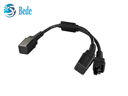 Cabo de Alimentação DC 995572A FBBC de 2 Vias em Y para Equipamento de Telecomunicações FBBA