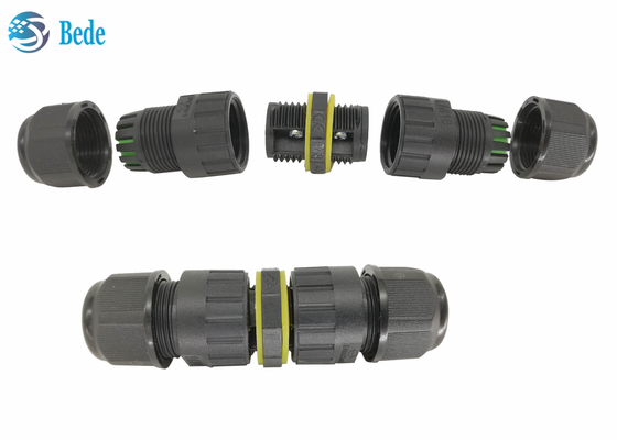 Conectores de cabo IP68 impermeáveis elétricos subterrâneos 2 pinos M16 do canal 2~3 exteriores