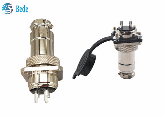 Flanco quadrado Gx20 Conector M19 Homem Fêmea Conjunto 10 12 14 15 pin