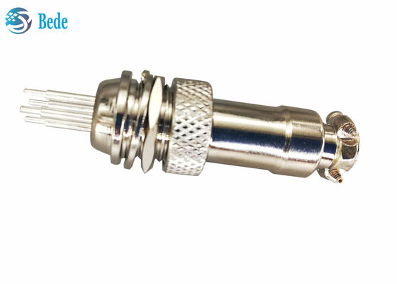 Modelo de soldagem PCB Conector de aviação Gx12 2~7 pinos Conector de montagem em painel 3A 200V