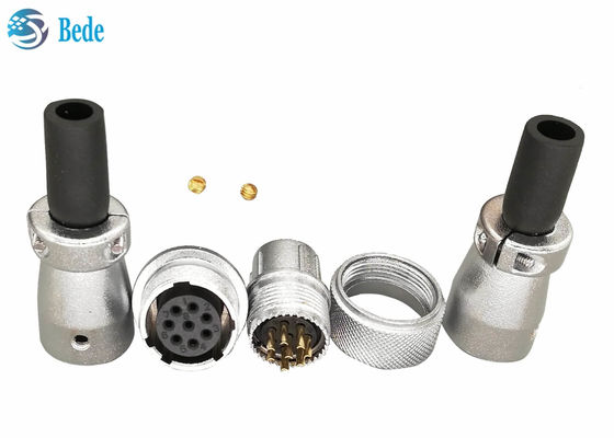 WS20 Conectores circulares de 6 pinos Conectores de acoplagem de aviação de cabo para cabo