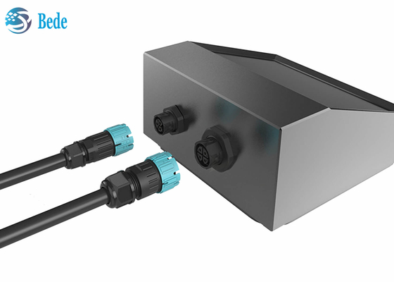 Auto que trava M19 o cabo impermeável do material do conector PA66 para almofadar a montagem traseira