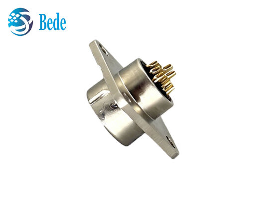CM10 10Pins DDK Quadrado Flange IP67 Conector circular à prova d'água com terminação de solda