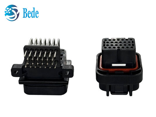 AMP 3-1437290-7 Conector de ECU Automotivo de 26 Pinos Superseal com 3 Slots 9-6437287-8